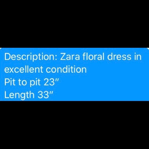 Zara dress - Picture 7 of 7